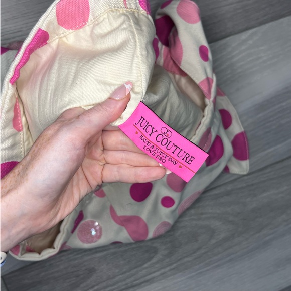 Juicy Couture Y2K tie shoulder strap purse with coin purse - Picture 5 of 13